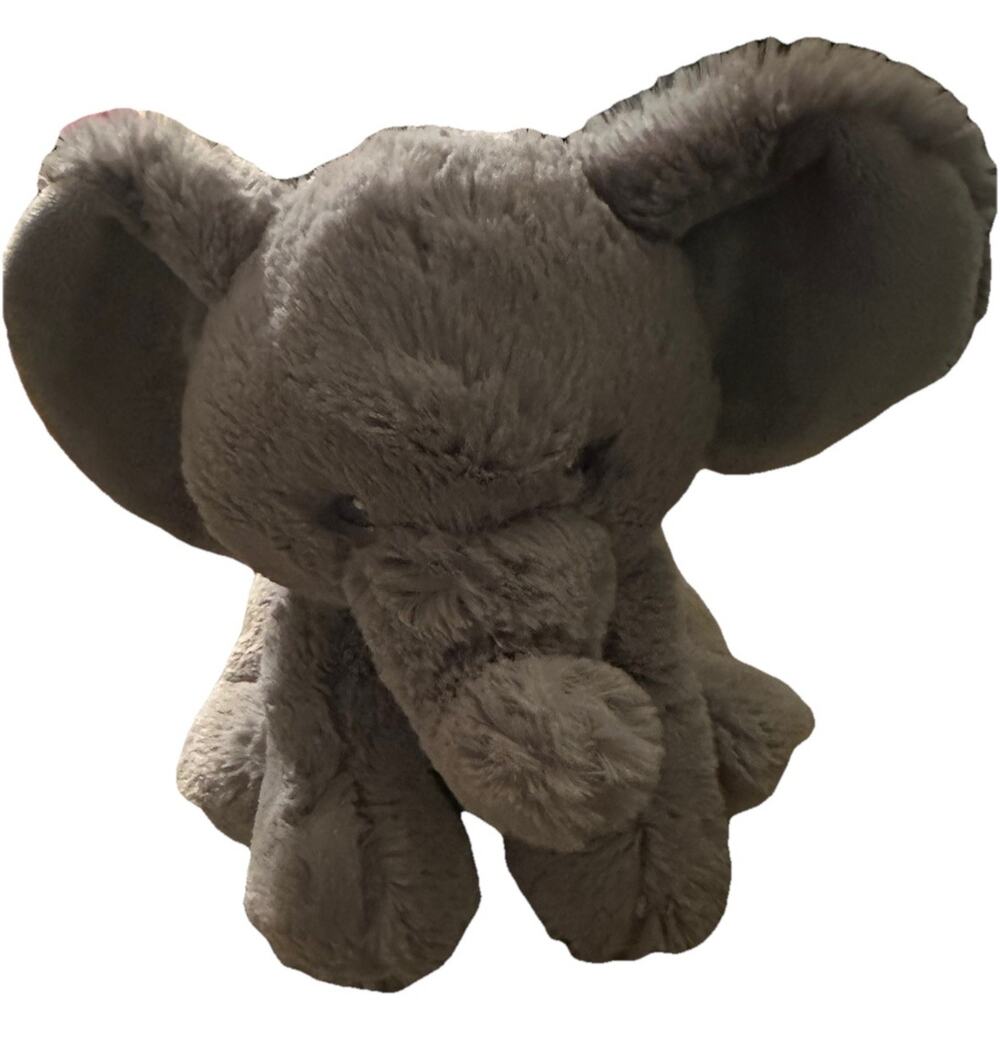 Starting Out Gray Elephant Plush One Size Soft Stuffed Animal